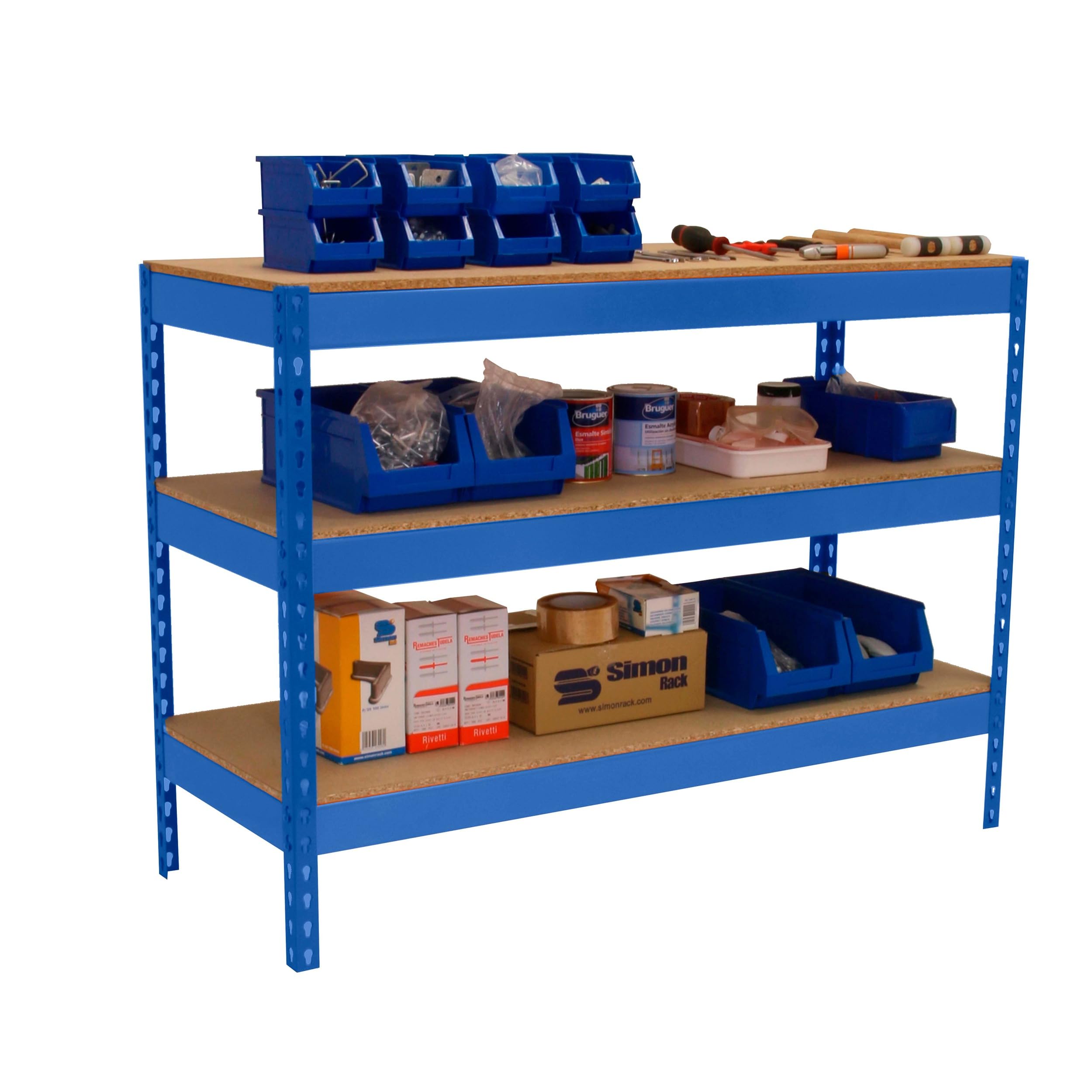 Simon Workbench 900x1500mm, 400kg Capacity, 3 Height Adjustments - Perfect for DIY & Woodworking