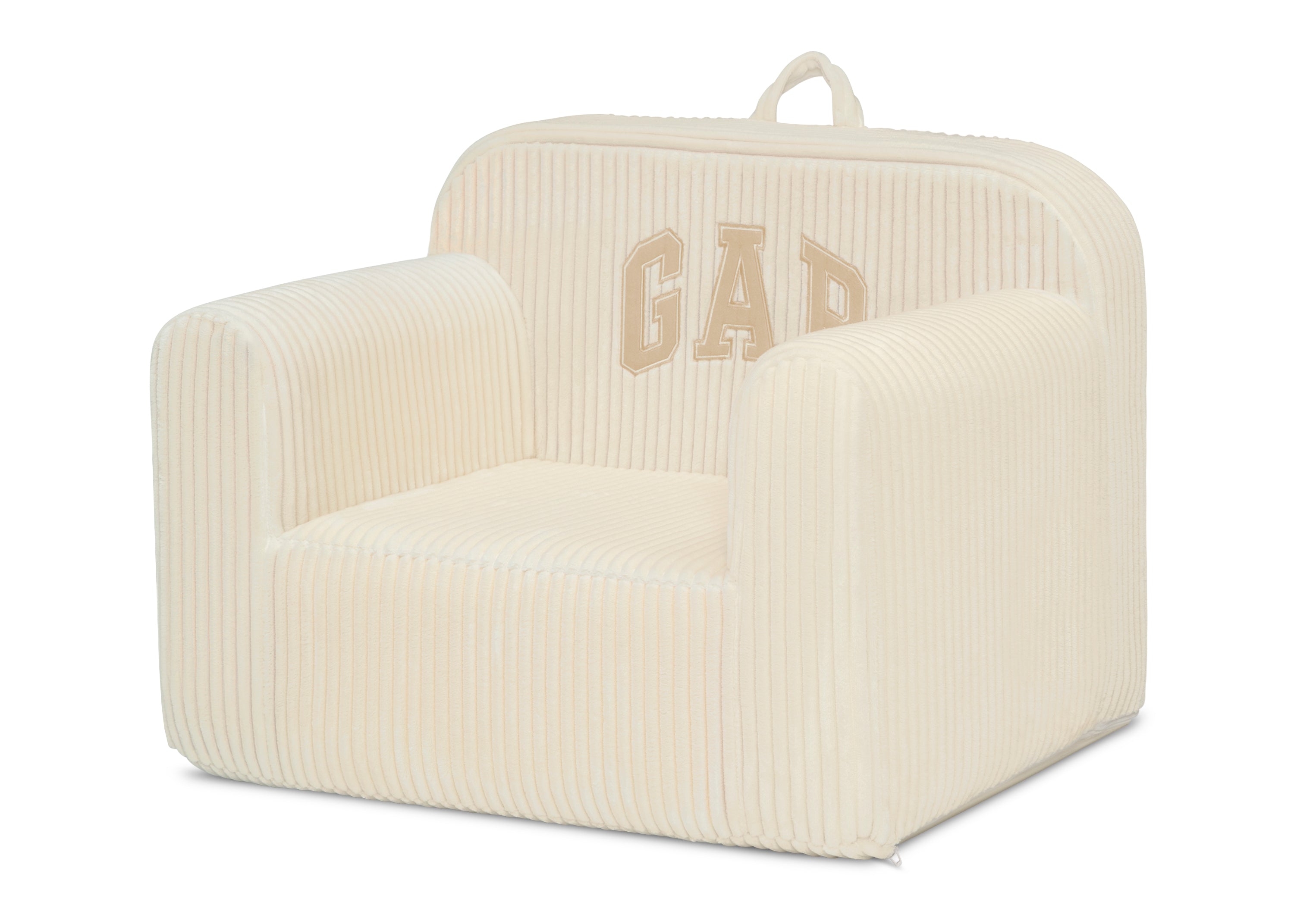 BabyGap Ribbed Velour Chair - Soft & Cozy Nursery Seating for Newborns & Toddlers - Perfect for Bedrooms, Playrooms & Daycare Centers