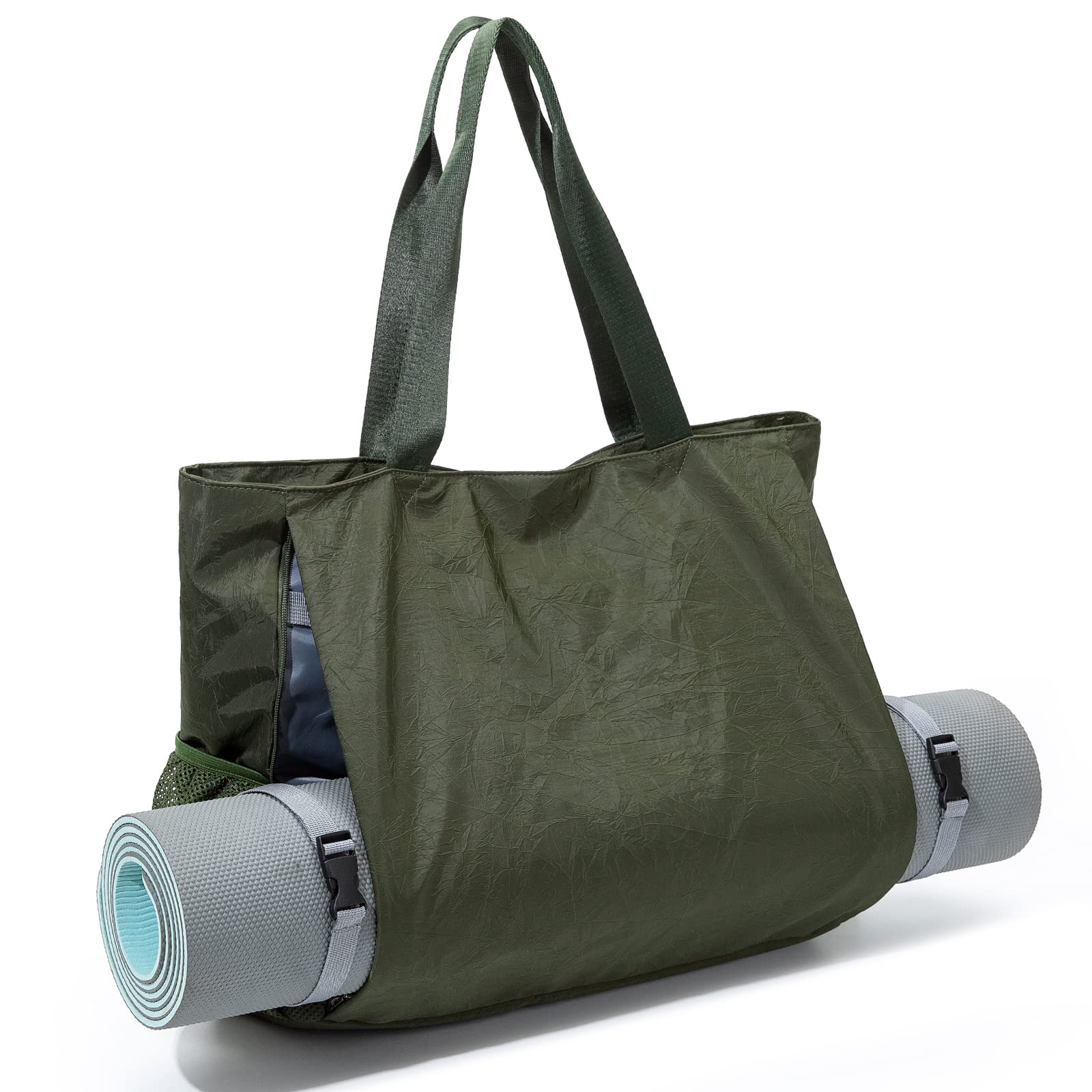 Premium Waterproof Yoga Mat Bag with Shoulder Strap - Yoga Mat Holder & Wet Pocket for Gym, Pilates, Travel, Beach - Ideal for Yoga Enthusiasts & Fitness Lovers