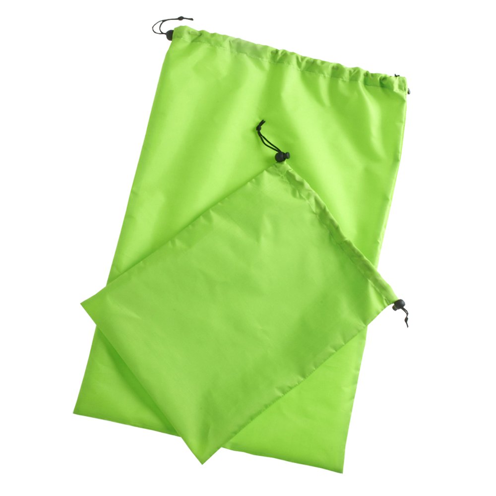 Odor-Blocking Travel Laundry Bags for Wet & Dirty Clothes - 2 Pack Foldable Compact Storage Bags for Gym, Swimwear, Shoes & Baby Clothes | Perfect for Travel, Camping, Sports & Daily Organization