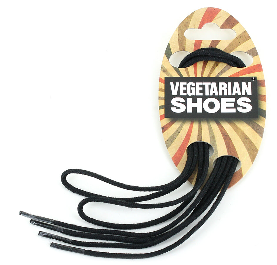Premium Black Vegan Dress Shoe Laces - Eco-Friendly & Durable for Formal Shoes - Perfect for Business Attire, Office Wear & Special Occasions