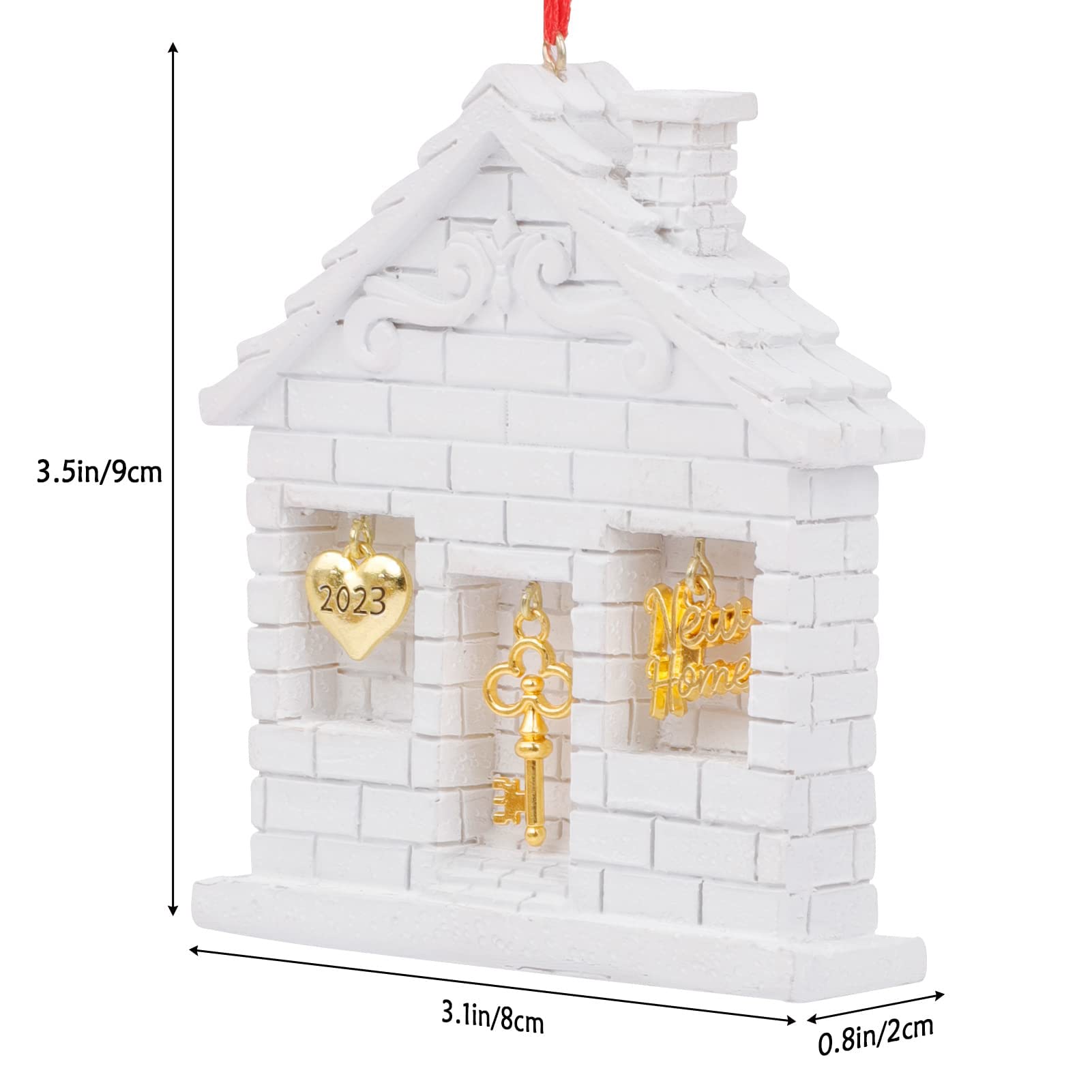 2023 Christmas Ornaments for Home Decor - Funny Housewarming Gifts for New Homeowners | Perfect for Holiday Tree Decorations & New Home Celebrations