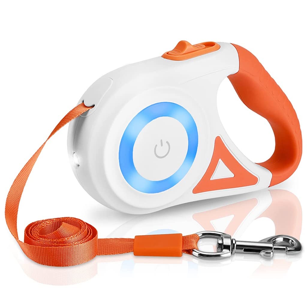 GRETD Retractable Dog Leash 5m - Strong Tangle-Free Pet Lead for Small, Medium & Large Dogs - Adjustable Length for Walking, Training & Outdoor Adventures (Color Options Available)