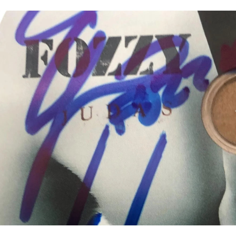 Chris Jericho Signed Fozzy Band CD with JSA COA - Authentic Collectible for Music Fans & Wrestling Enthusiasts - Perfect for Display, Gifts, and Memorabilia Collections