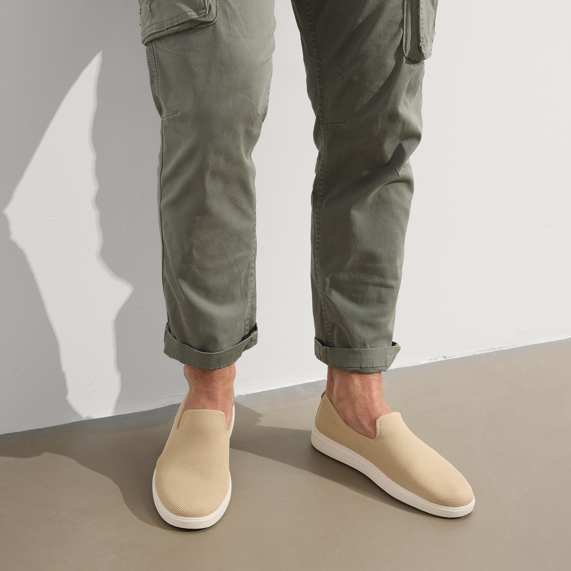 The Ravello Slip On Sneaker - Comfortable Casual Shoes for Men & Women | Wheat Color | Perfect for Walking, Travel & Everyday Wear