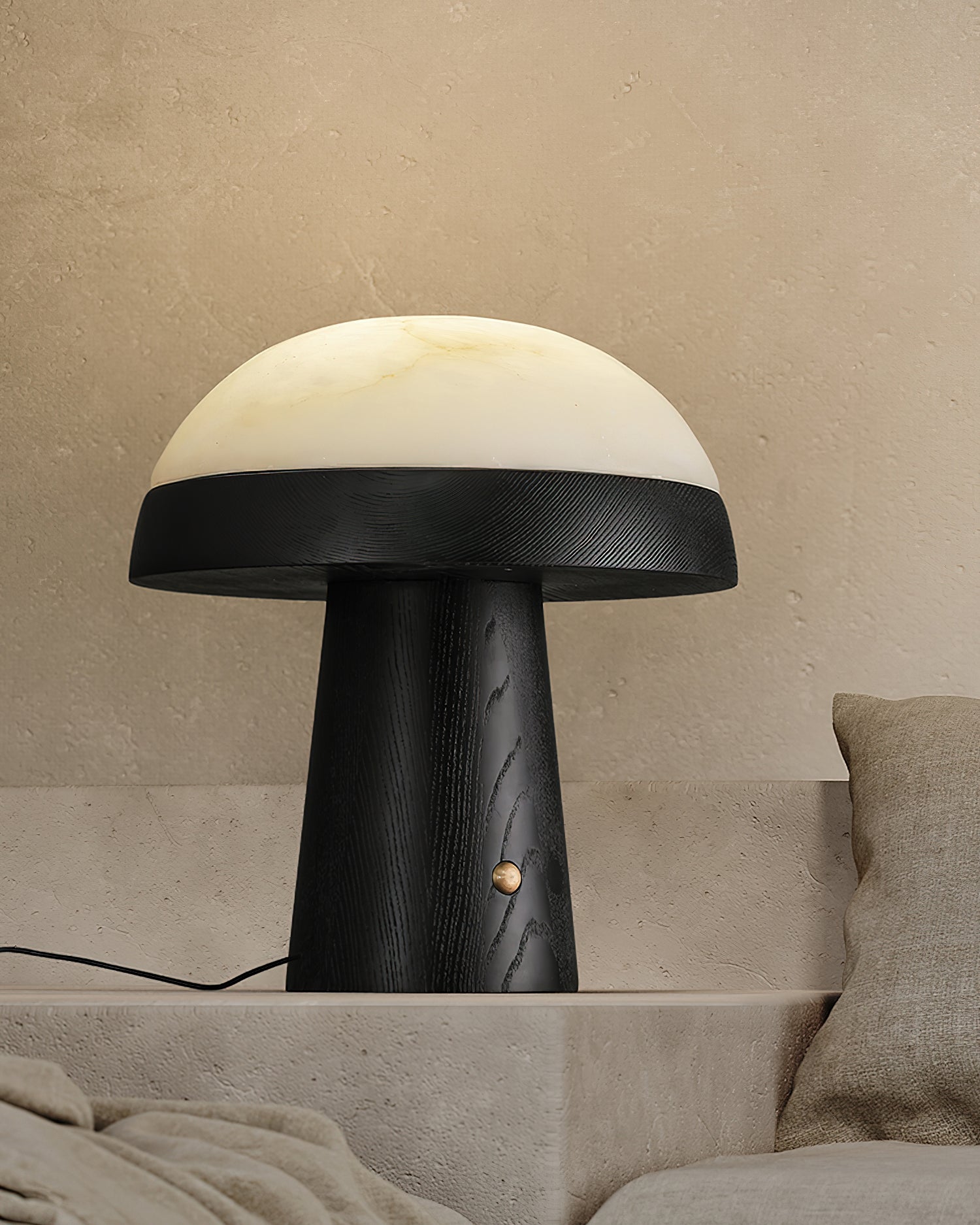 Mushroom Cloud Table Lamp - Modern LED Night Light for Bedroom, Living Room, and Office - Soft Ambient Lighting for Relaxation & Decor