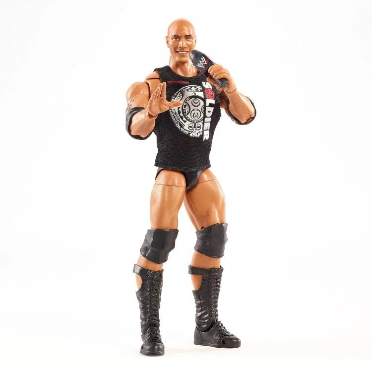 WWE Ultimate Edition The Rock Action Figure - Collectible Wrestling Toy for Fans, Kids & Adults - Perfect for Display, Play & Gifting