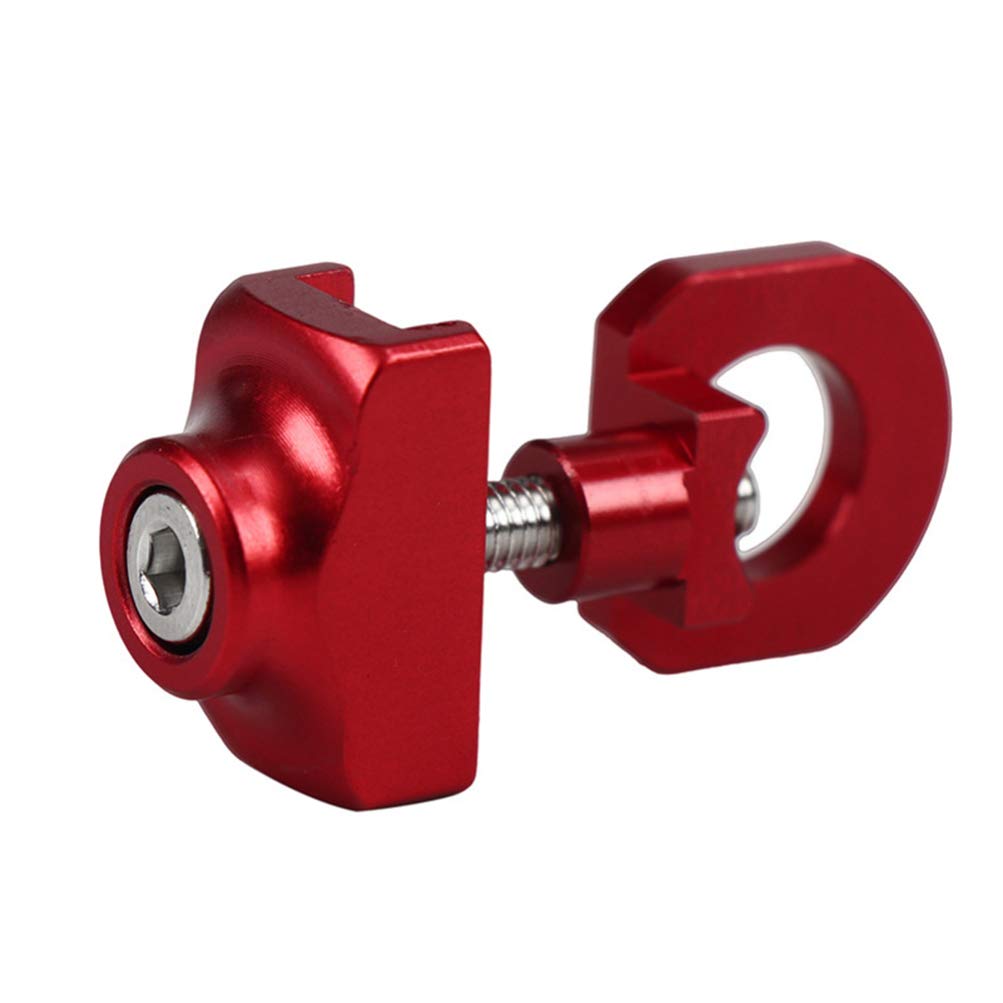 BESPORTBLE Bike Chain Tensioner - Adjustable Bicycle Chain Regulator Tool with Roller for Mountain, Road & Folding Bikes (Silver) | Perfect for Smooth Gear Shifting & Chain Maintenance