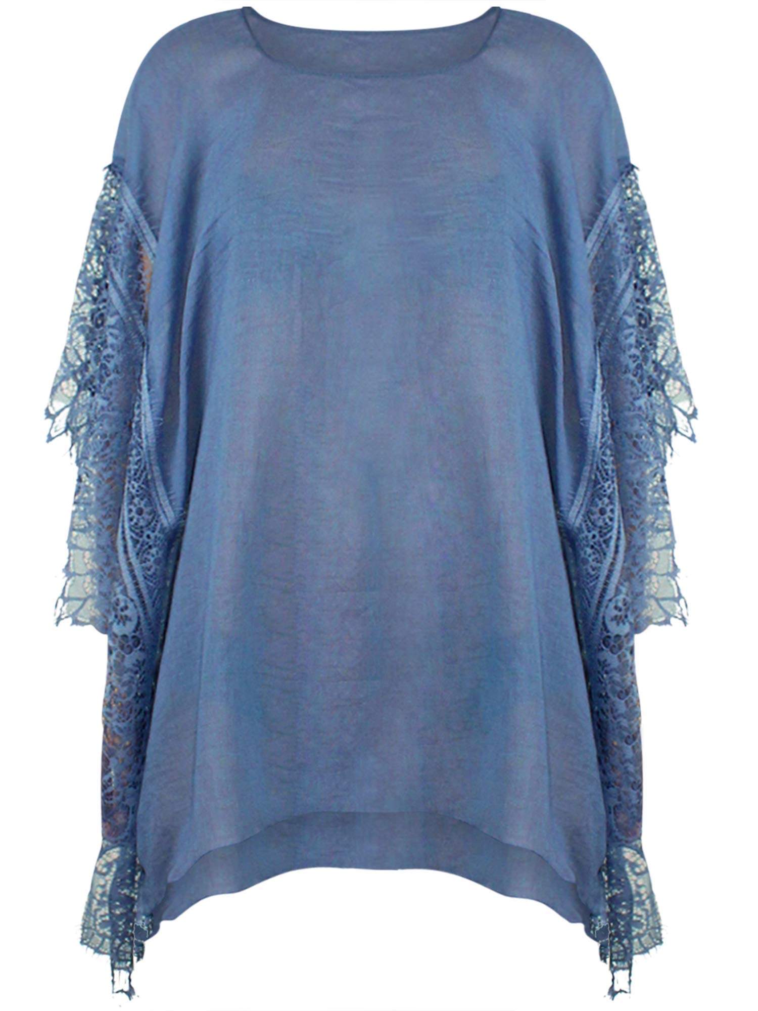 Sheer Romance Swim Cover Up - Lightweight Beach Tunic Top for Women, Perfect for Poolside, Vacation & Summer Outfits