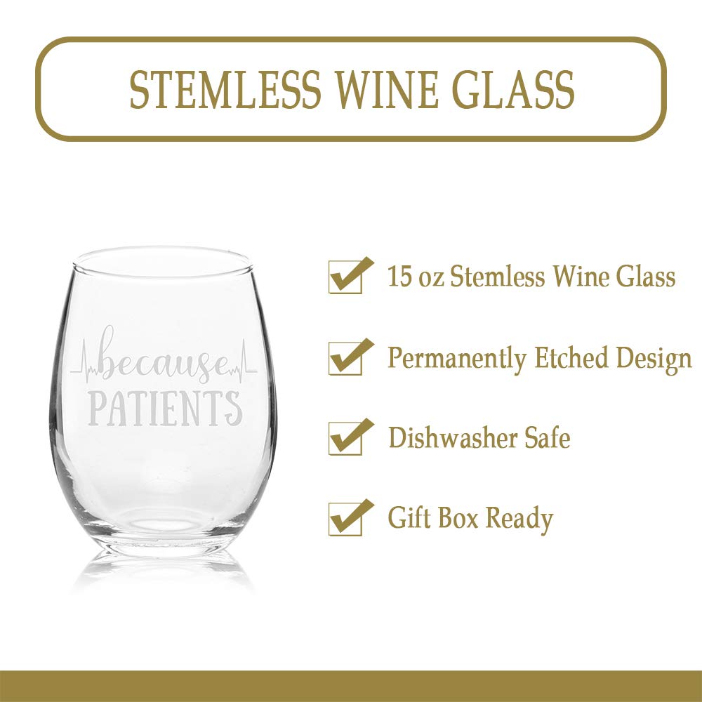 Veracco Funny Stemless Wine Glass - Perfect Birthday Gift for Wine Lovers, Bachelor Party Favors & Humorous Drinking Gifts (Clear Glass) - Ideal for Parties, Celebrations & Wine Tasting Events