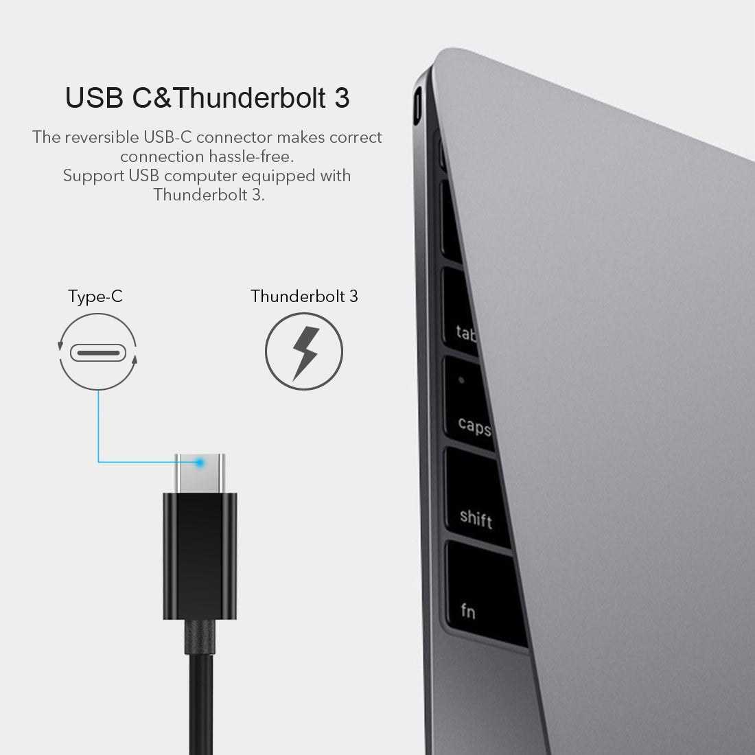 Choetech USB C to Ethernet Adapter, HUB R01 - High-Speed Gigabit LAN Port for MacBook Pro/Air, iPad Pro, Chromebook & More - Perfect for Home Office, Online Gaming & Video Conferencing
