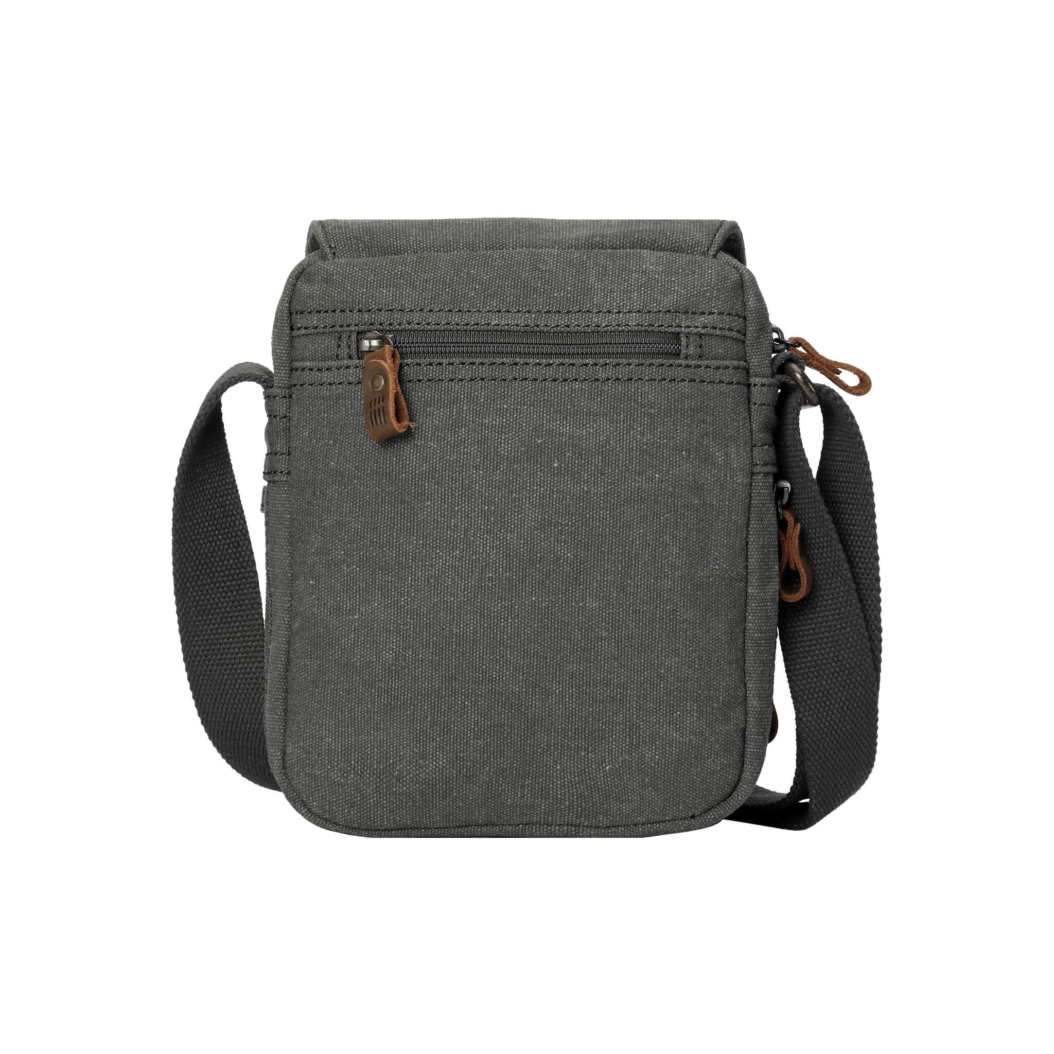 Troop London Classic Canvas Crossbody Bag for Men & Women - Stylish & Durable Messenger Bag for Travel, Work & Everyday Use