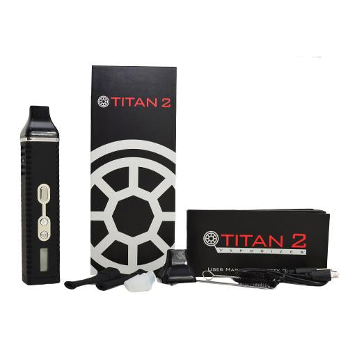 Premium Titan 2 Dry Herb Vaporizer - Portable & Efficient for Herbs | Perfect for Home Use, Travel & Outdoor Activities