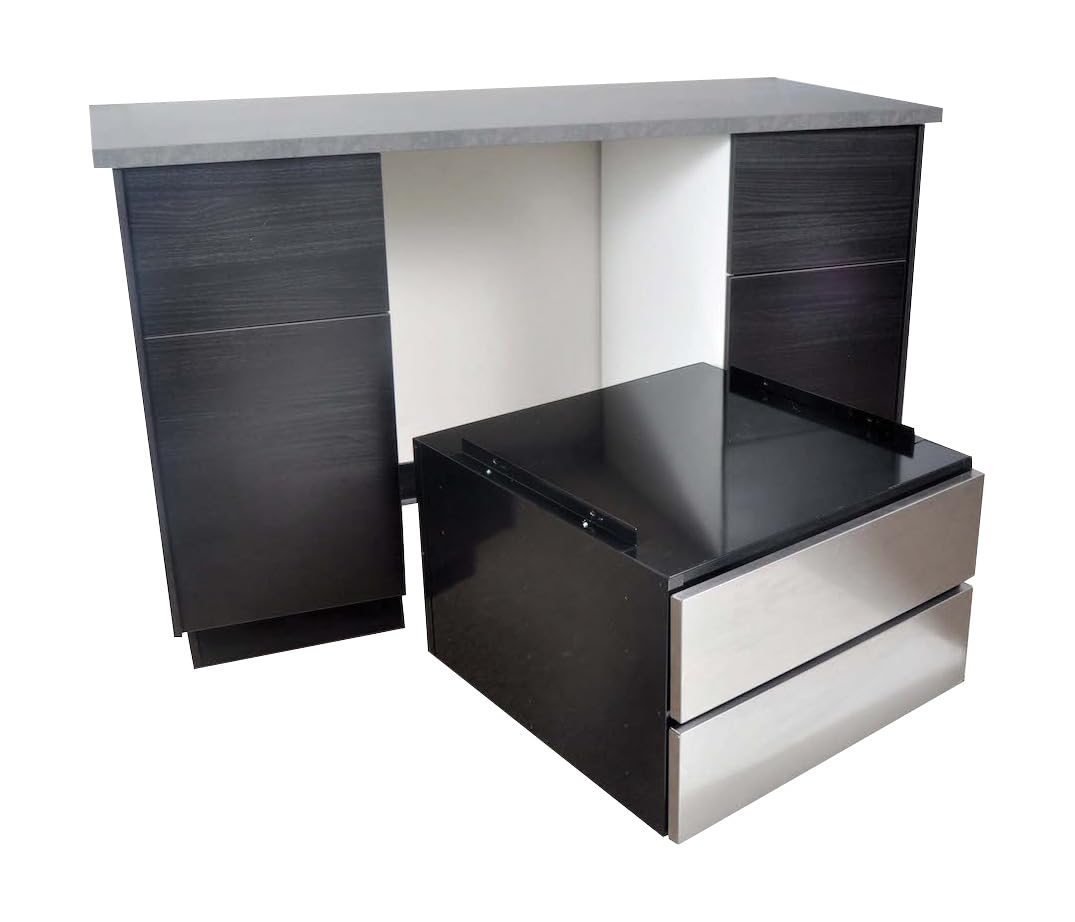 Sharp SKMD24U0ES 24-Inch Stainless Steel Under Counter Microwave Drawer Oven - Built-in Kitchen Appliance for Modern Homes, Perfect for Small Spaces & Apartment Living