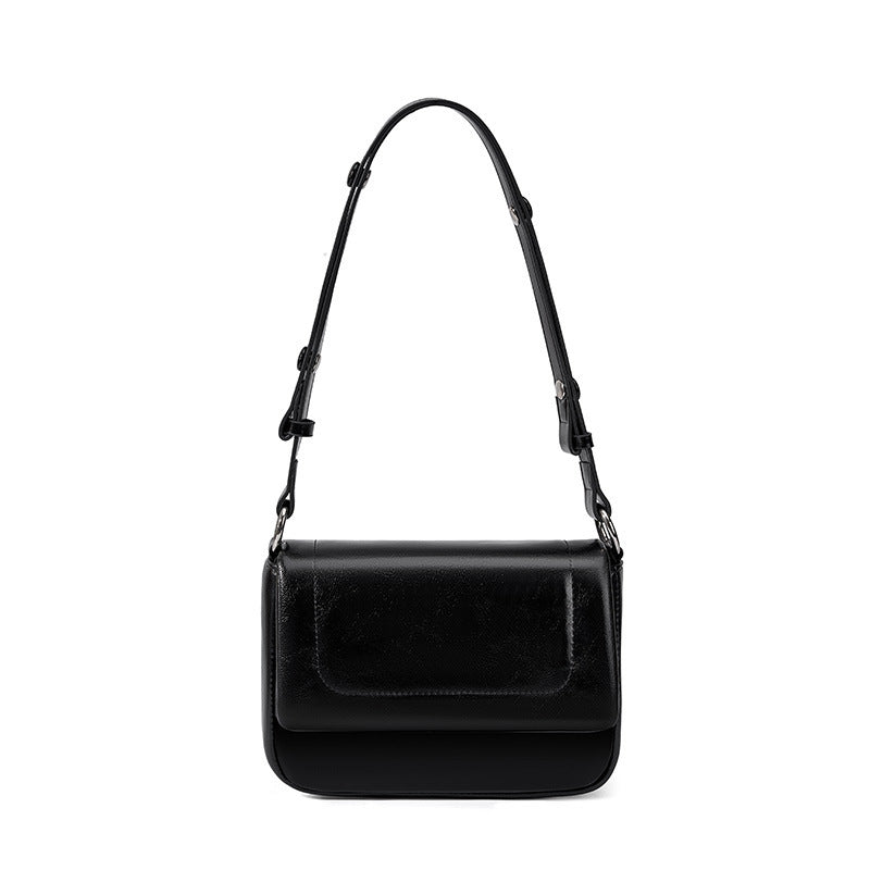 Genuine Leather Crossbody Shoulder Bag for Women - Stylish Underarm Tote Purse for Work, Travel & Everyday Use