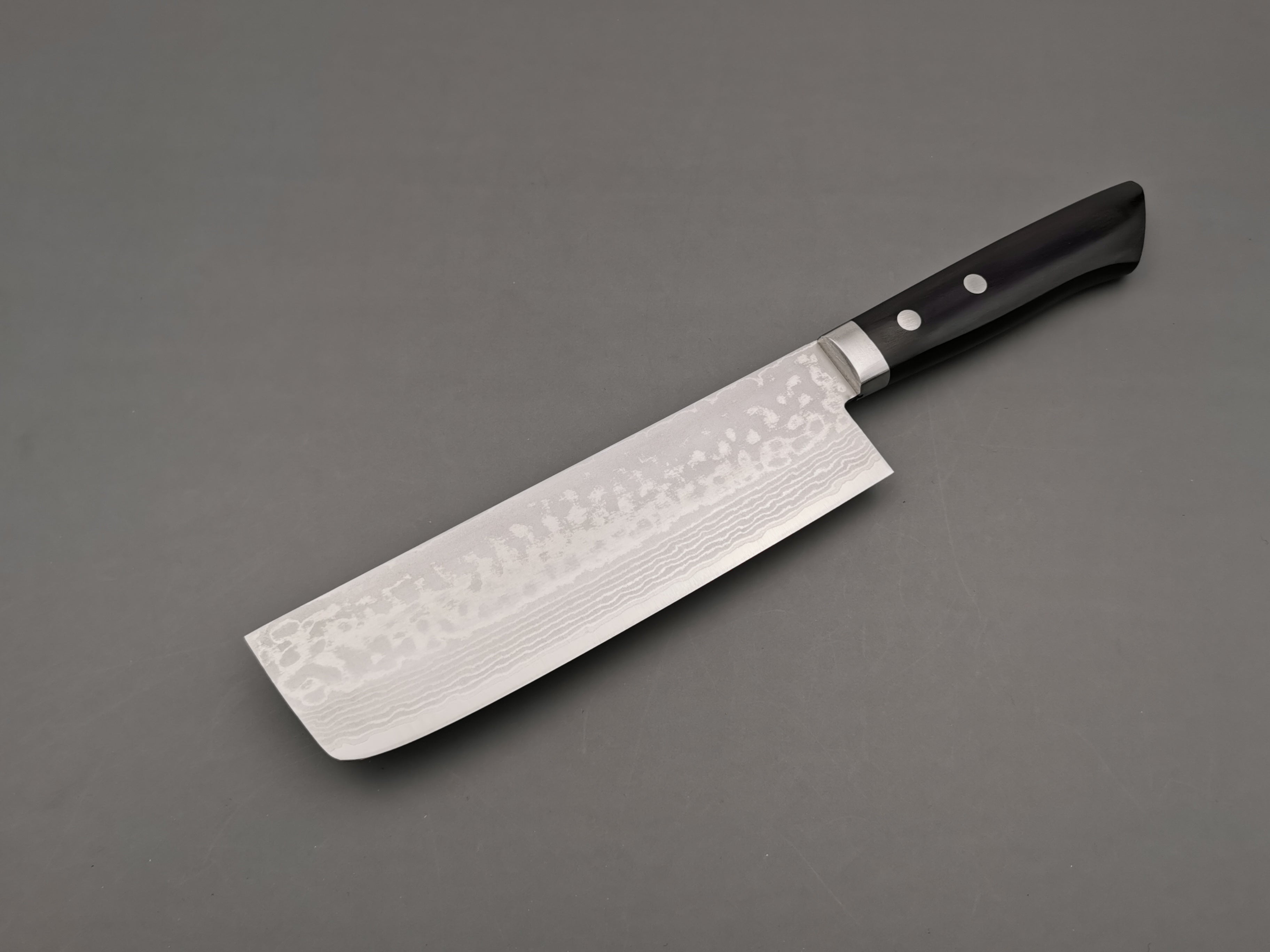 Masutani Hamono V10 Damascus Nakiri Knife - 7.1