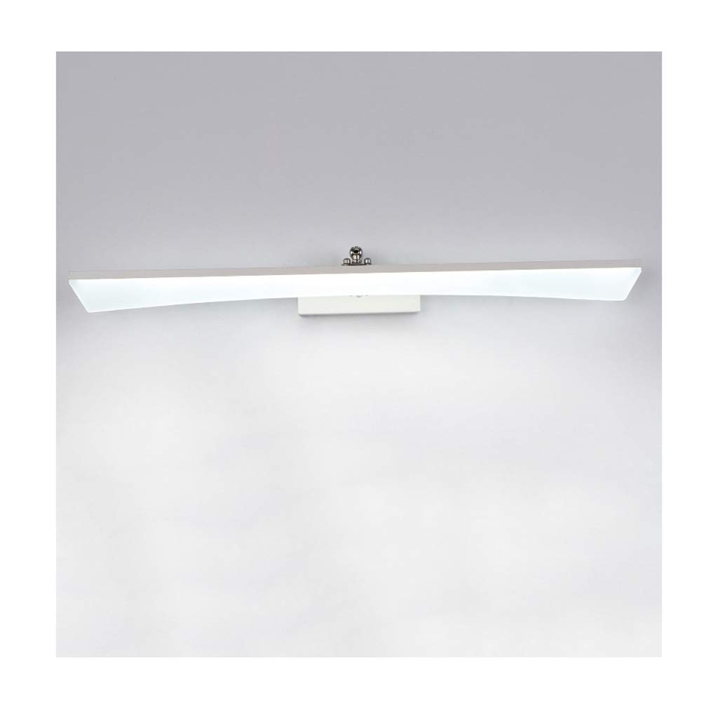 MERTNK 80cm LED Bathroom Mirror with Front Lights - Vanity Dressing Table Mirror with Warm White Lighting for Makeup, Shaving & Home Decor | Wall Mounted Bathroom Lighting