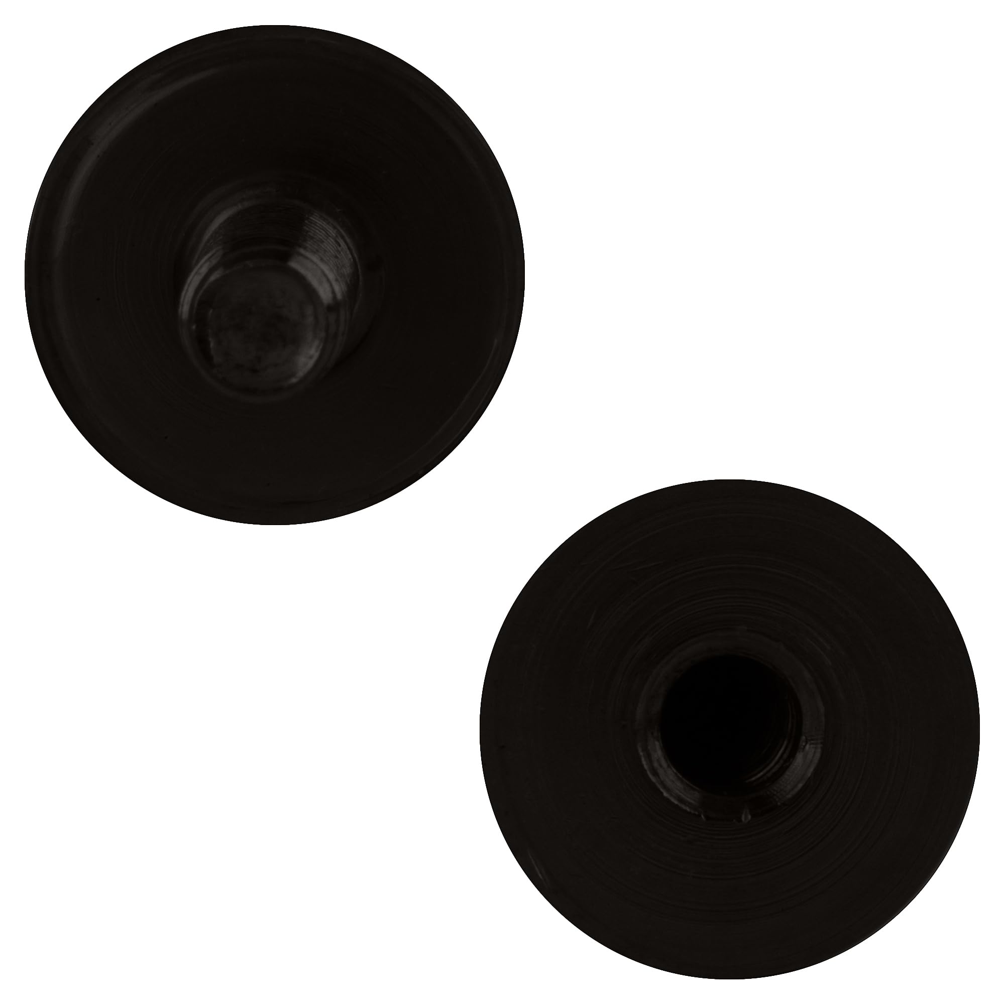 CRL Oil Rubbed Bronze Shower Door Knob - Cylinder Style Back-to-Back Design for Bathroom & Shower Enclosure Installation