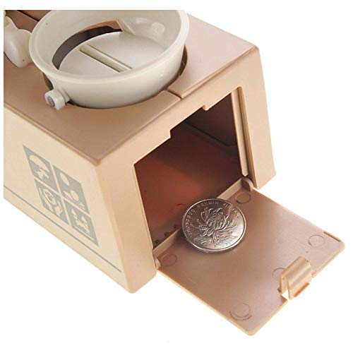 Animated Robotic Hungry Puppy Coin Bank - Battery Operated Cute Dog Piggy Bank for Kids Savings | Fun Money Box Toy for Birthday Gifts & Home Decor