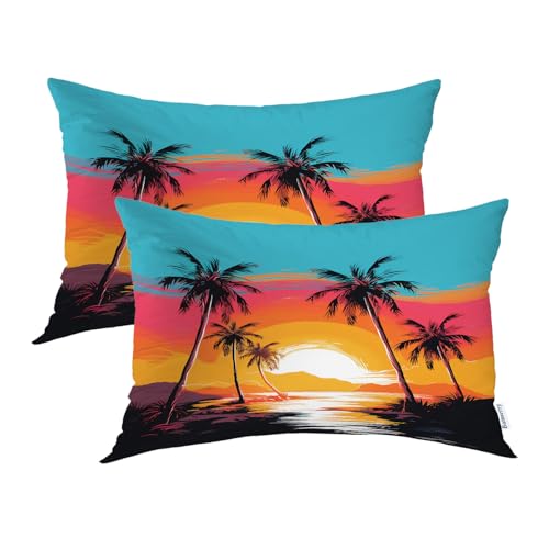 Orange3 Sunset Palm Trees Orange03