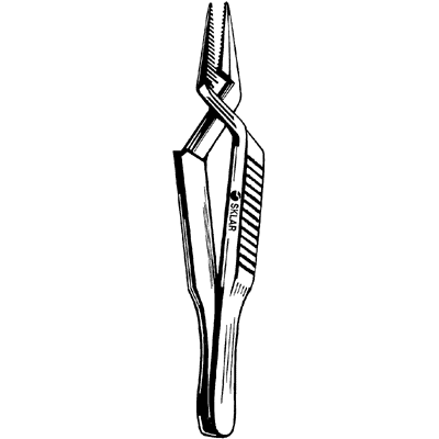 Diethrich Bulldog Clamp Straight 8mm Surgical Hemostatic Forceps - Precision Medical Tool for Vascular Surgery and Operating Room Procedures