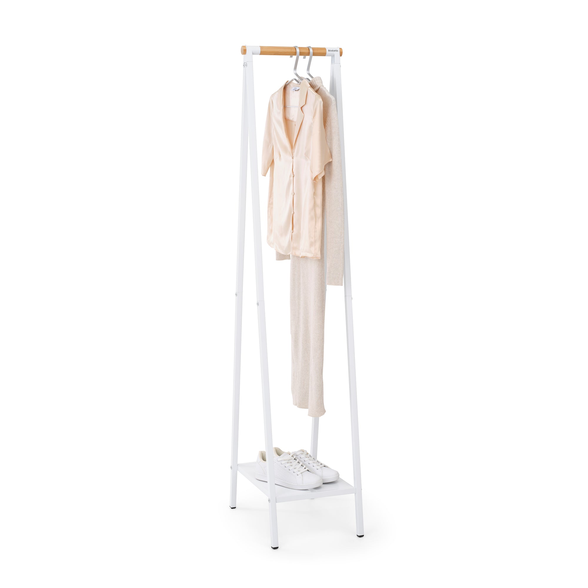 Compact Linn Clothes Rack - Space-Saving Garment Organizer for Bedroom, Closet & Laundry Room | Foldable & Sturdy Clothing Storage Solution