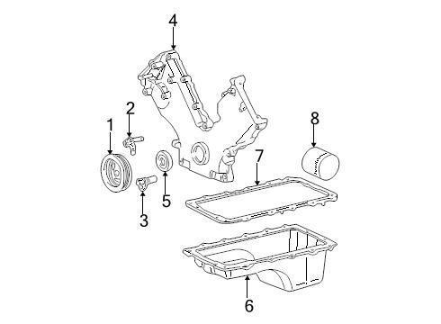 Ford 2L3Z6019AA Timing Cover Replacement - High-Quality Engine Part for Ford Vehicles | Perfect for Engine Repair & Maintenance