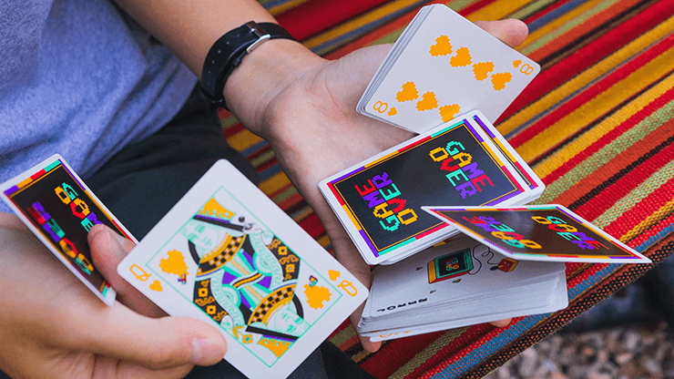 Gemini Playing Cards - Premium Game Over Deck for Poker, Magic Tricks & Collectors | Perfect for Card Games, Parties & Gifts