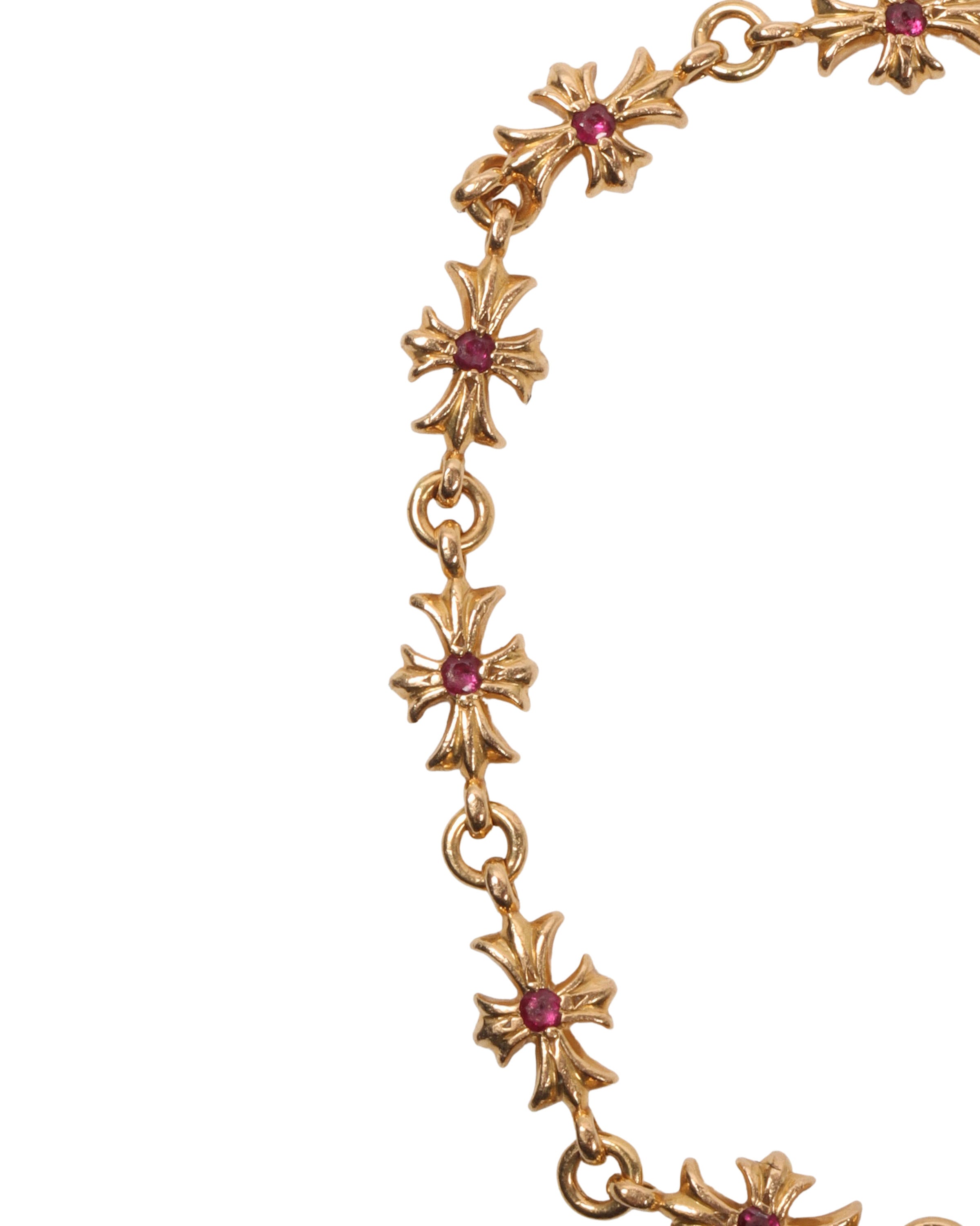 22k Gold & Diamond Cross Bracelet for Women - Elegant Religious Jewelry Gift for Christmas, Baptism & Weddings | Durable & Hypoallergenic