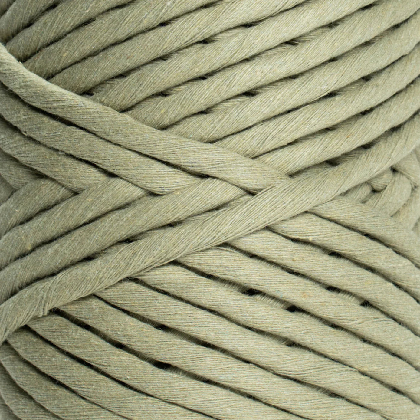 JUMBO SOFT COTTON CORD - 8MM Zero Waste Eco-Friendly Craft Rope - Single Strand Sample for Macrame, DIY Projects & Sustainable Home Decor