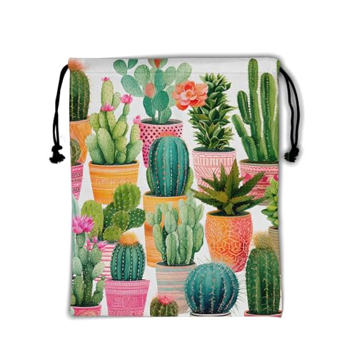 Colored Floral Cactus