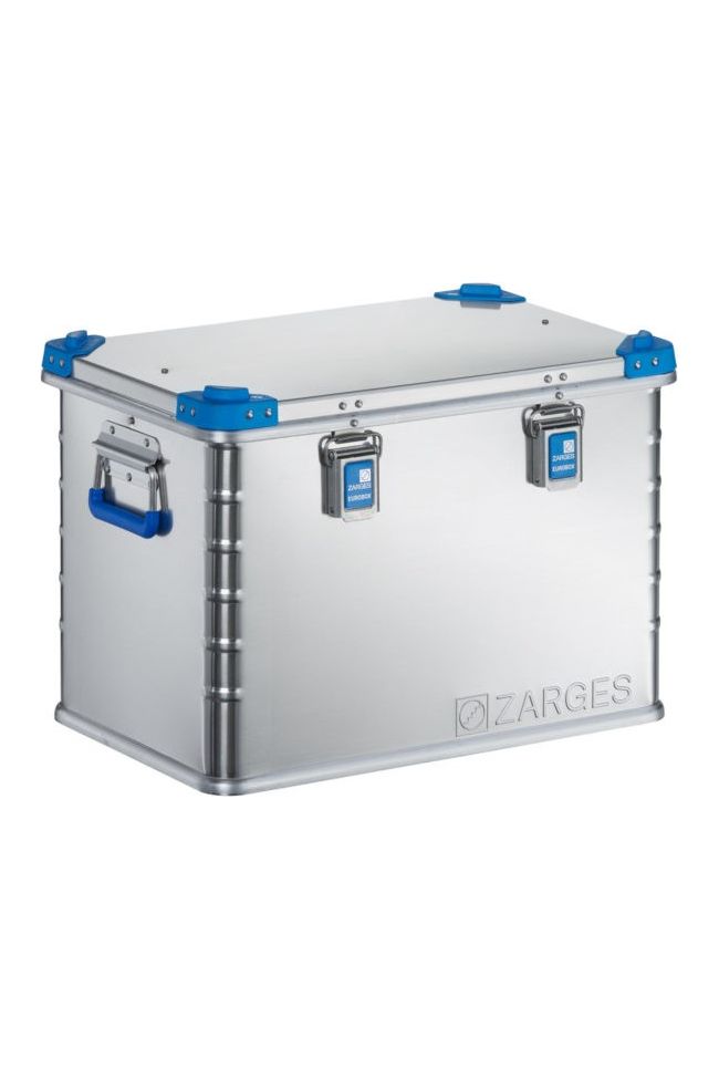 Zarges K440 Medium Duty Aluminum Cargo Storage Case - 73L Waterproof & Durable Transport Box for Tools, Equipment & Outdoor Gear - Perfect for Construction, Military & Camping Use