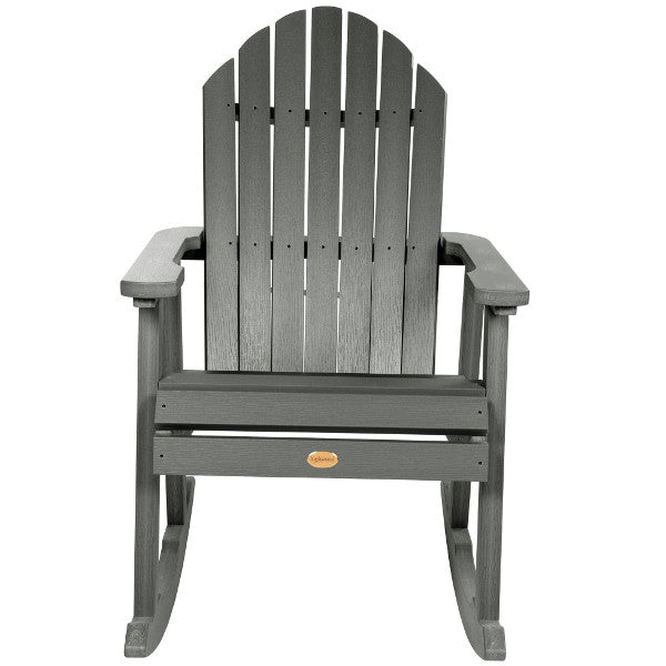 Hamilton Rocking Chair - Comfortable Wooden Rocking Chair for Living Room, Nursery & Porch - Classic Design with Padded Seat & Backrest - Perfect for Relaxing, Nursing & Reading