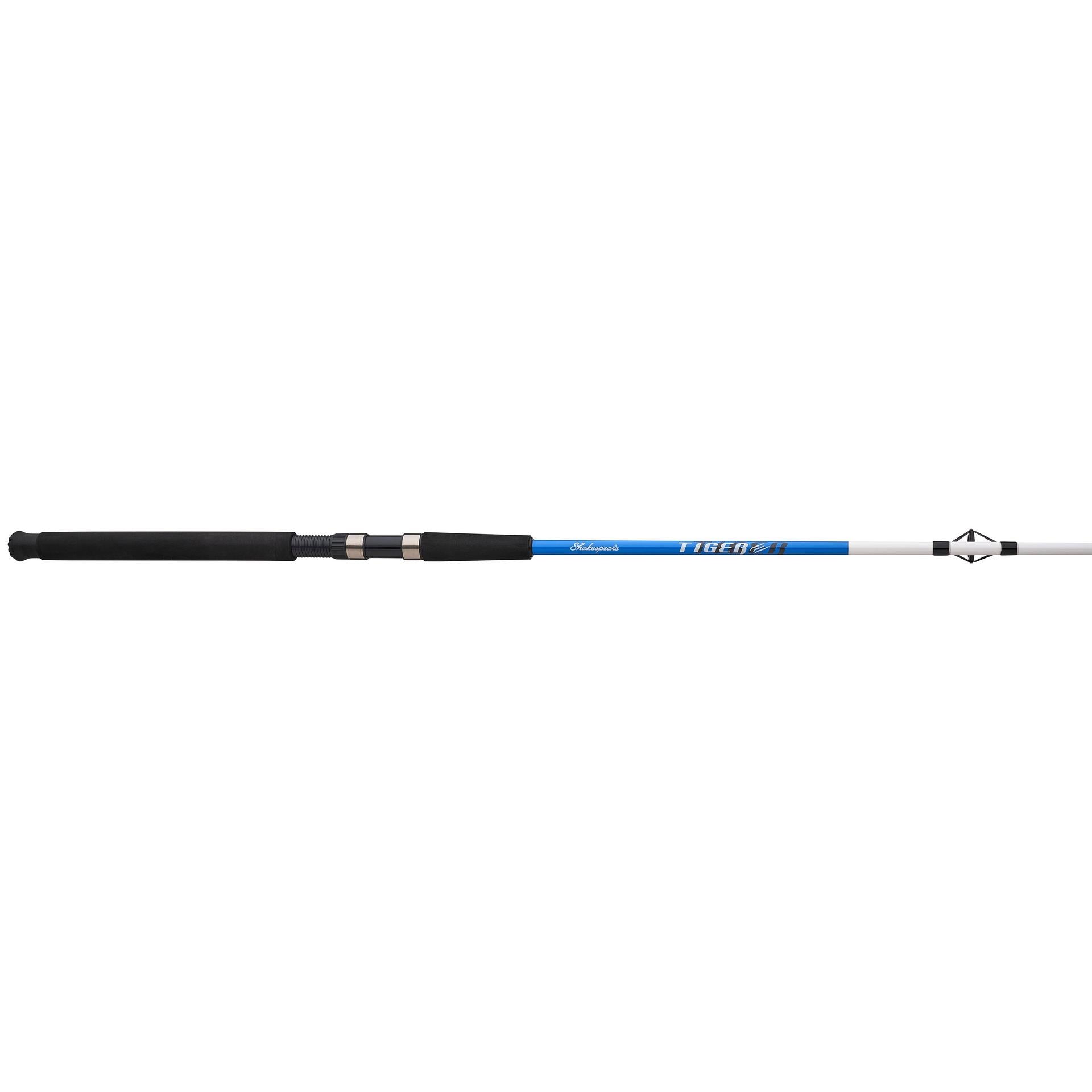 Tiger Spinning Fishing Rod - Lightweight Graphite Freshwater & Saltwater Fishing Pole for Bass, Trout, Salmon | Perfect for Shore Fishing, Boat Angling & Tournament Use