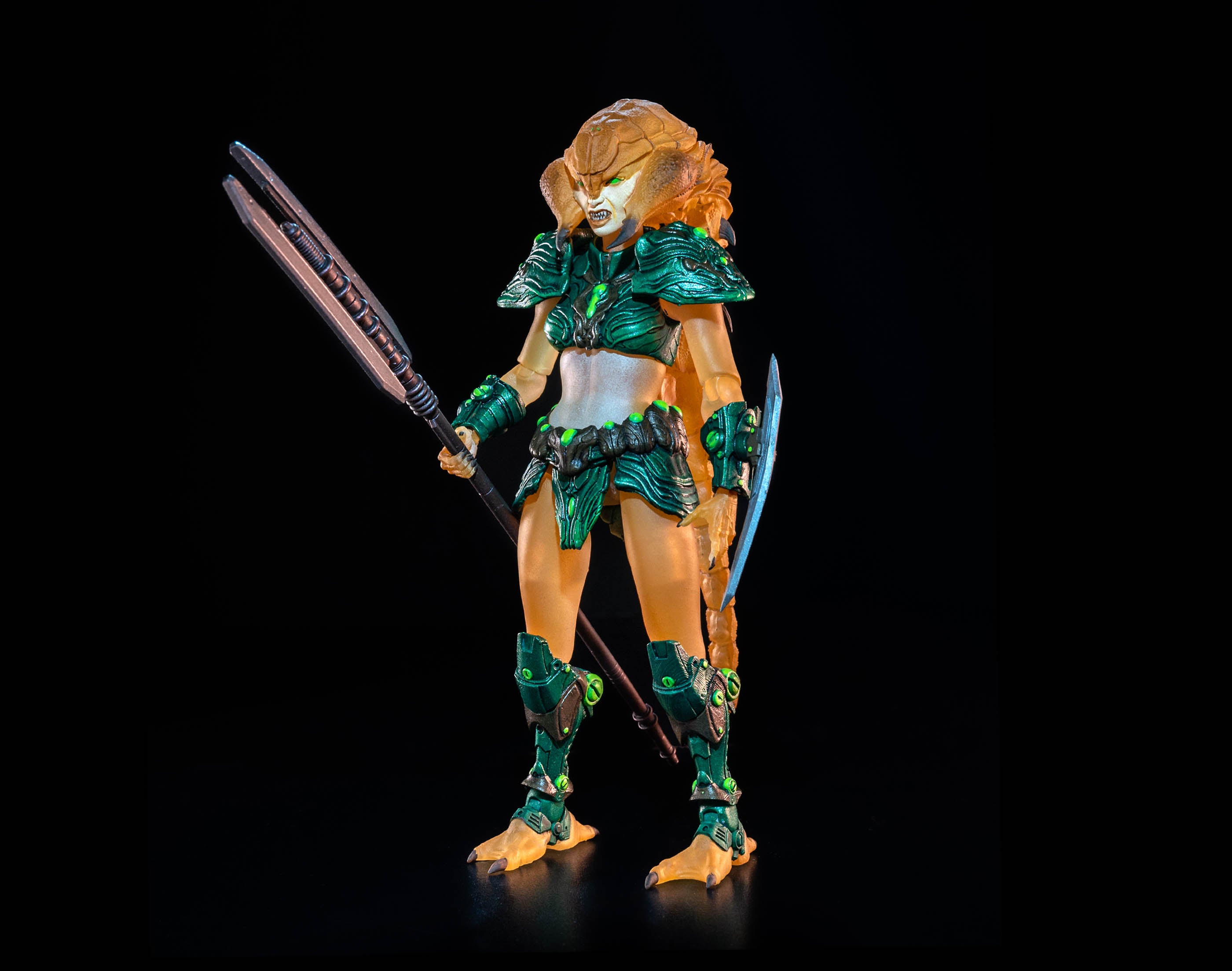 Mythic Legions 1/12 Scale 6-Inch Action Figure - Cosmic Legions Hvalkatar Gravenight Mbyra Jmgyra Collectible Toy by Four Horsemen Studios | Perfect for Display, Photography & Action Figure Collectors