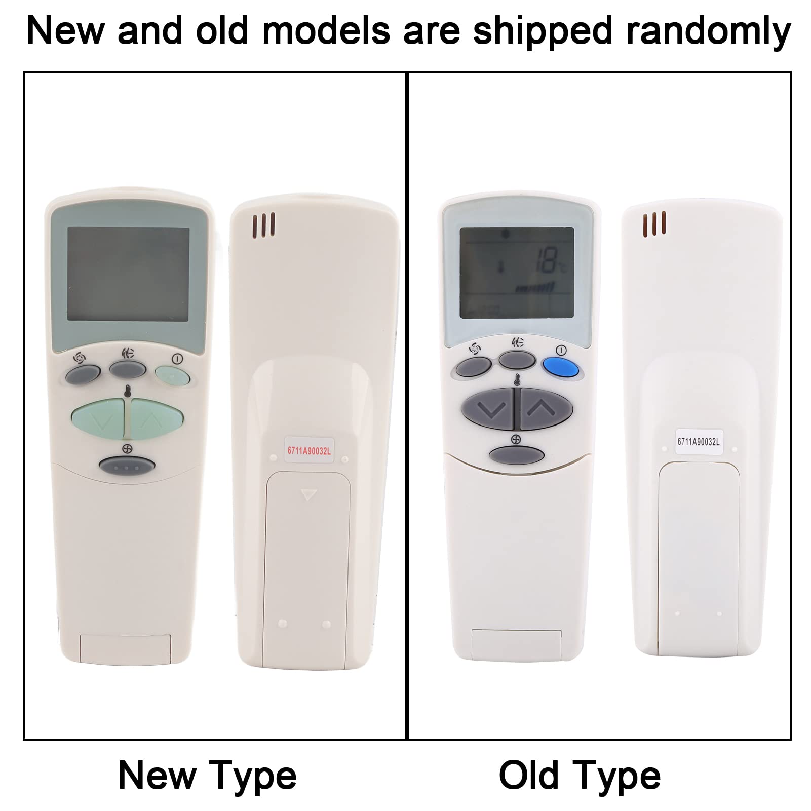 Original Title: Remote Control Air Conditioner Lg,Aukson Replacement Air Conditioner 6711A90032L Remote Control Universal LCD Controller for   Optimized Title: **Aukson Universal LCD Remote Control for LG Air Conditioner - Replacement Model 6711A90032L - Compatible with Multiple LG AC Units | Perfect for Home, Office & Bedroom Cooling**