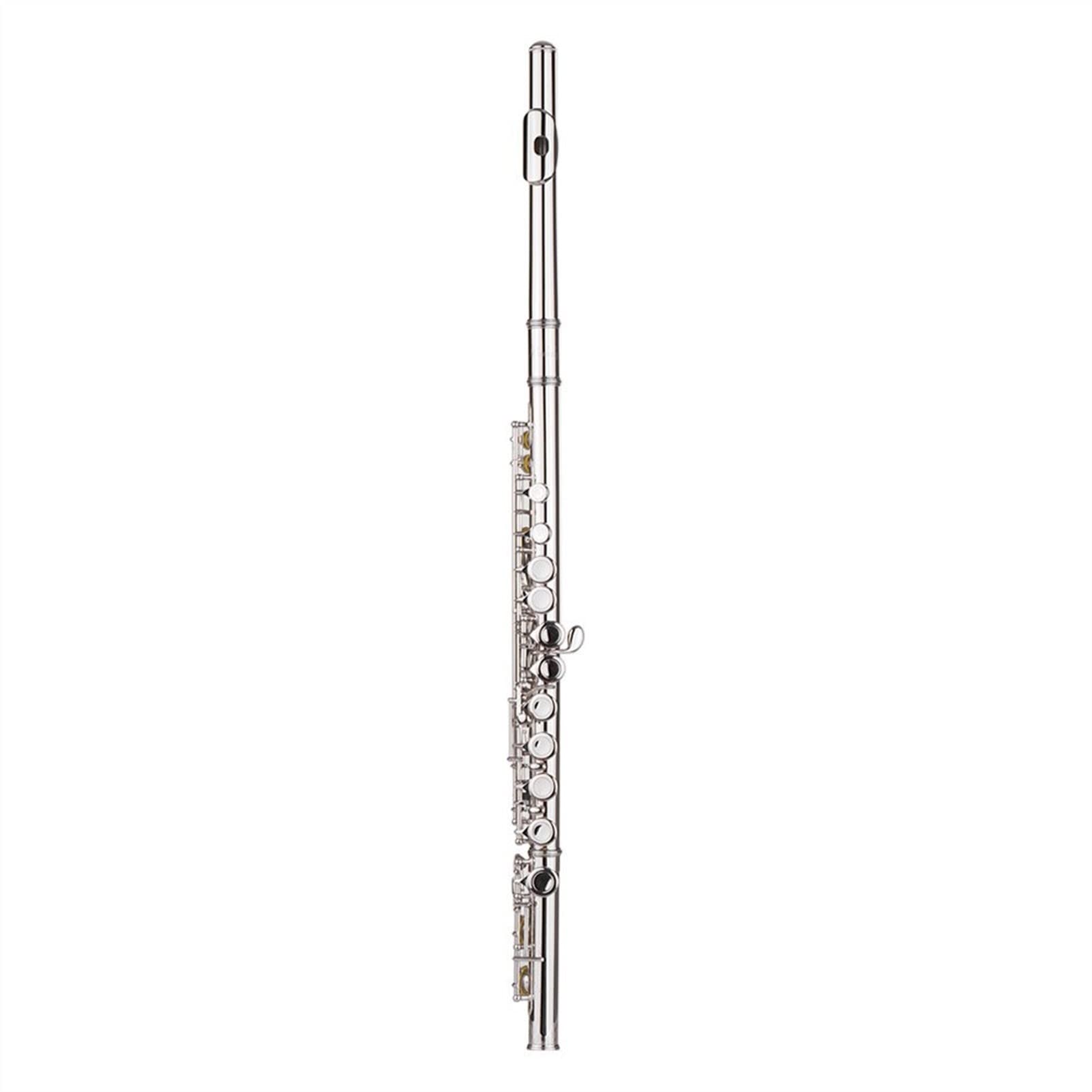 ZUZU 16-Hole C Key Flute Kit - Professional Concert Flute with Closed Holes, Strap, Cleaning Cloth, Rod, Gloves & Screwdriver - Includes Carry Bag for Beginners - Perfect for Music Practice, School Band & Home Performance