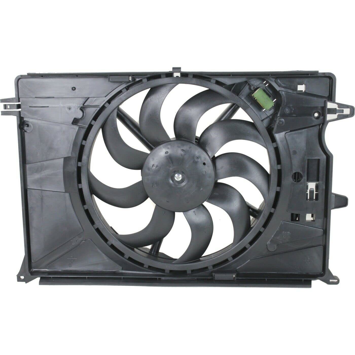 Fiat 500X & Jeep Renegade Cooling Fan Assembly (2015-2017) - CH3115181 68248150AA Replacement Part - Perfect for Engine Overheating Prevention & Summer Driving