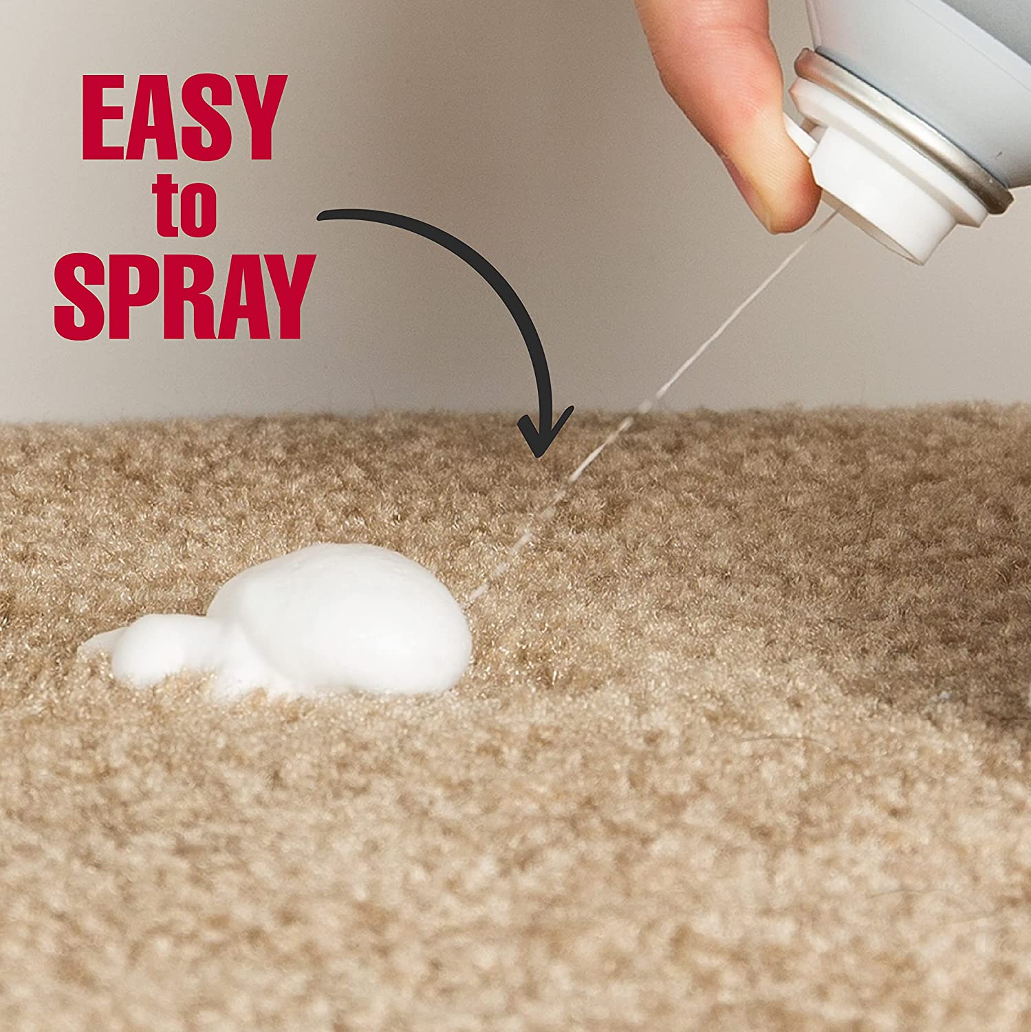 Nature's Miracle Cat Urine Destroyer Foam - Enzyme-Powered Stain & Odor Eliminator for Carpets, Furniture & Litter Boxes | Perfect for Pet Accidents & Multi-Surface Cleaning