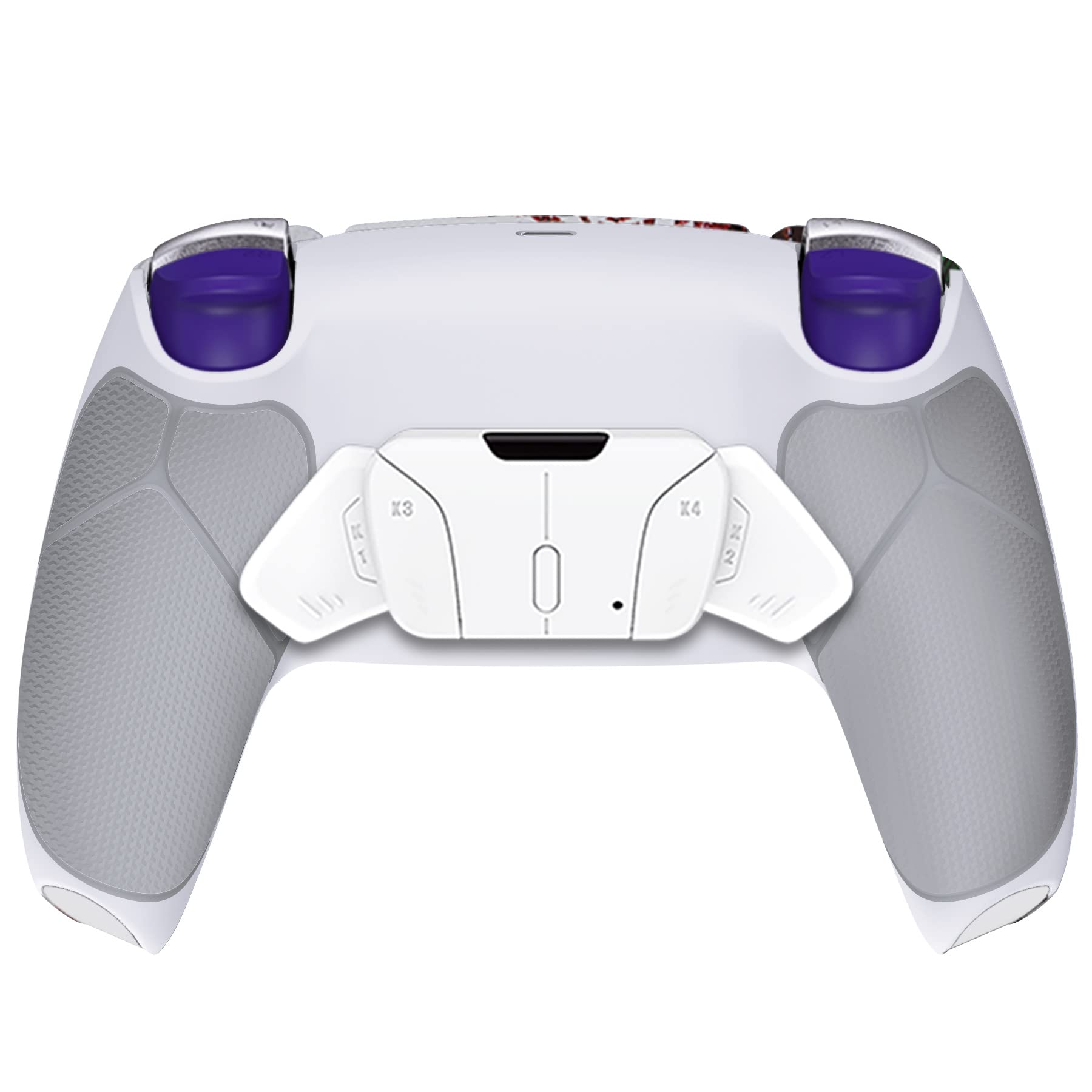 HEXGAMING RIVAL PRO Wireless Gaming Controller for PS5/PS4 - Back Buttons, Mouse-Click Triggers, Interchangeable Thumbsticks, Ergonomic Design - Perfect for FPS, Racing & Competitive Gaming (Clown Edition)