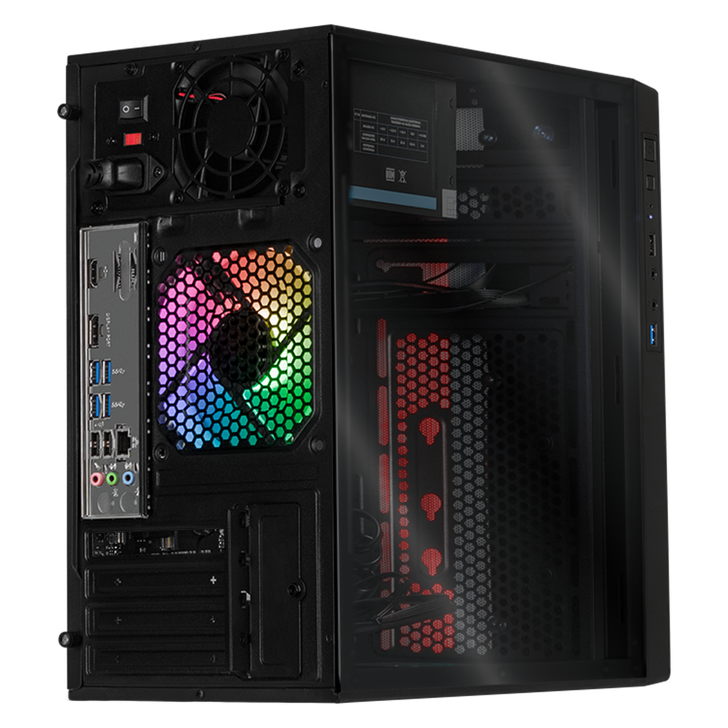 Xtreme PC Gaming Desktop - AMD Radeon Vega, Ryzen 5 5600GT, 16GB RAM, 500GB SSD, 23.8