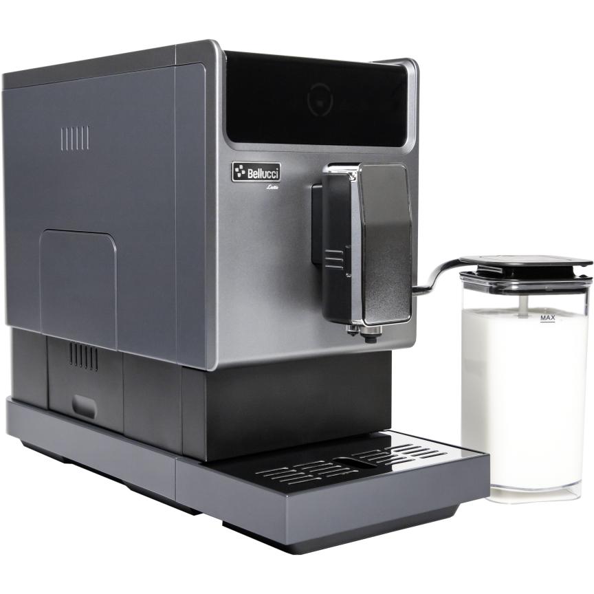 Bellucci Slim Latte Espresso Machine - Compact & Professional Coffee Maker for Home & Office - Perfect for Espresso, Latte & Cappuccino Lovers