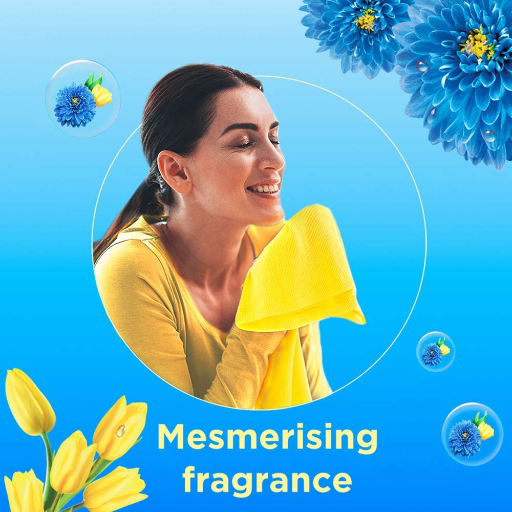 Morning Fresh Fabric Conditioner & Softener - 430ml for Ultra Softness, Shine & Long-Lasting Freshness | Ideal for Laundry, Bedding & Towels | Gentle on All Fabrics