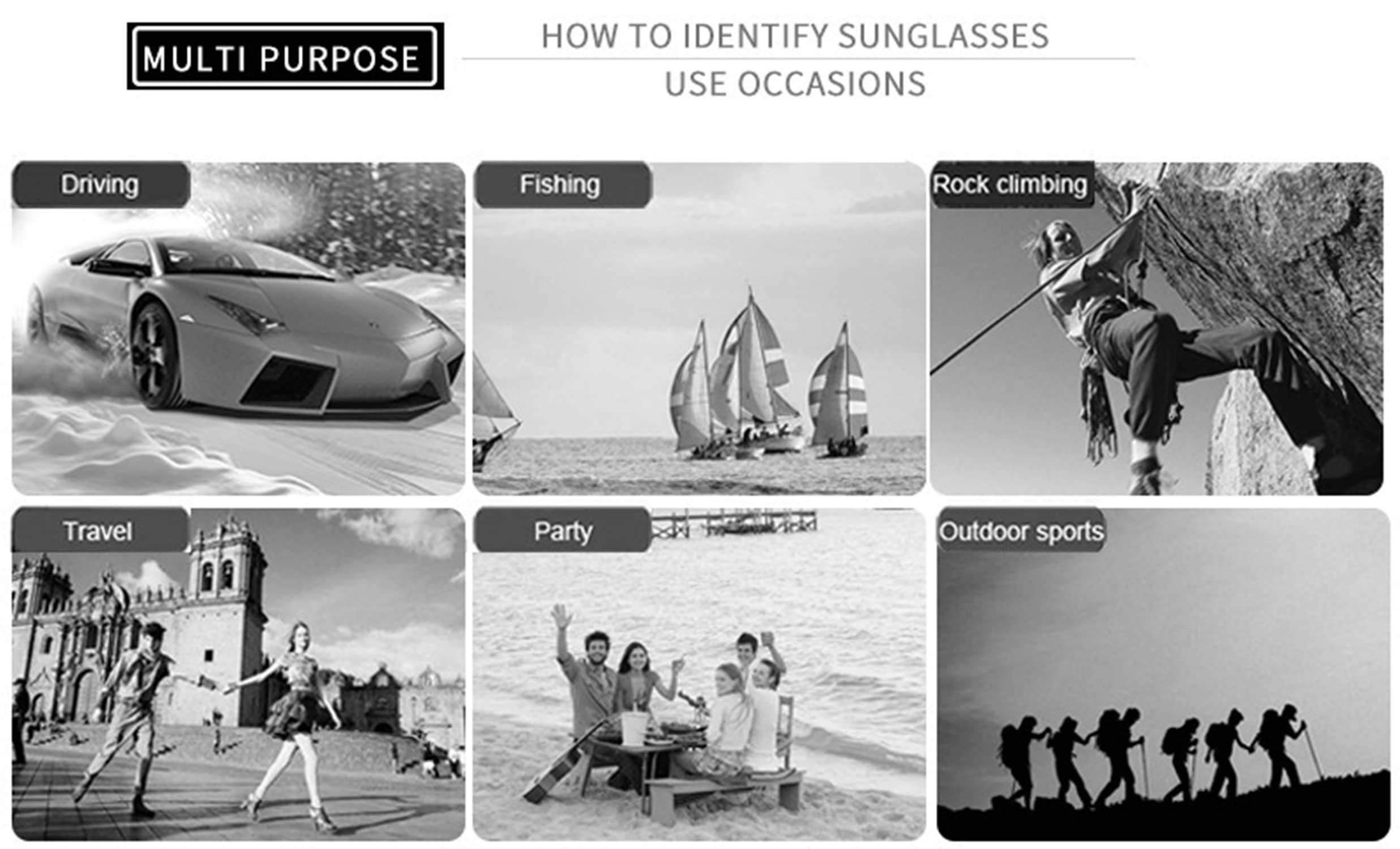 Dzrige Round Polarized Hippie Sunglasses - Classic Retro Small Round Sunglasses for Women & Men - UV Protection, Lightweight & Comfortable - Perfect for Beach, Driving, Music Festivals & Outdoor Activities (Black Frame)