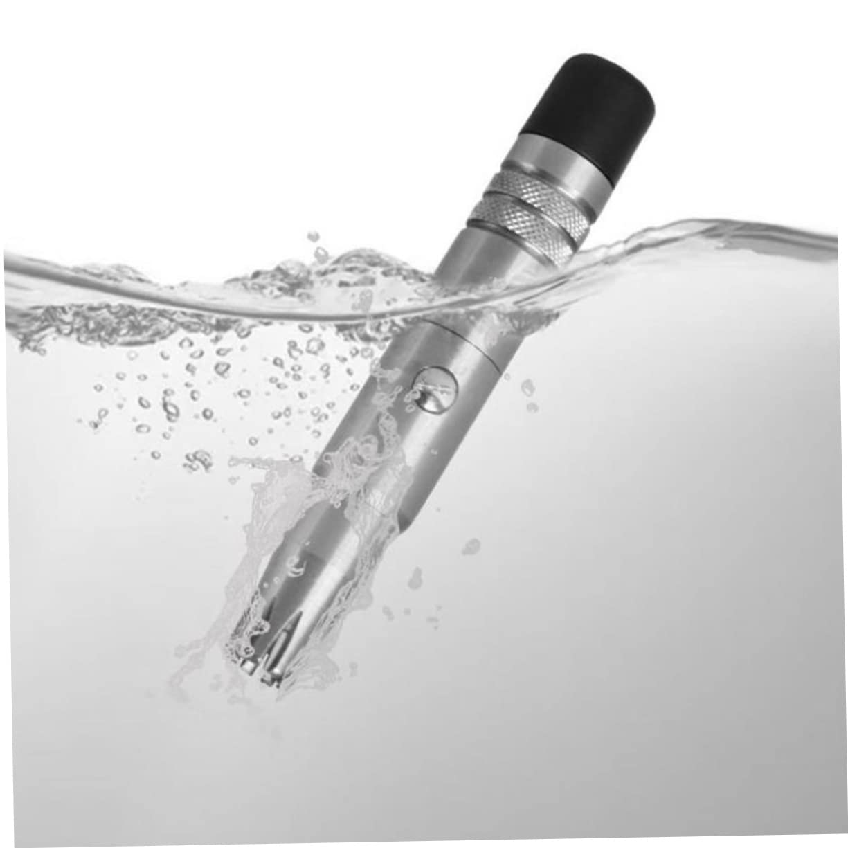 Minkissy Nose Hair Trimmer for Men & Women - Portable & Easy Clean Rechargeable Nose & Ear Hair Clipper - Painless Body Groomer for Personal Grooming, Travel & Home Use (Silver)