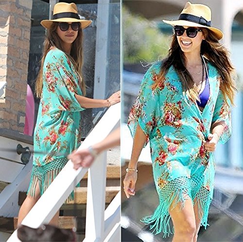Yonala Women's Summer Beach Cover Up - Lightweight Swimwear Cardigan for Bikini & Poolside | Perfect for Beach, Vacation & Resort Wear