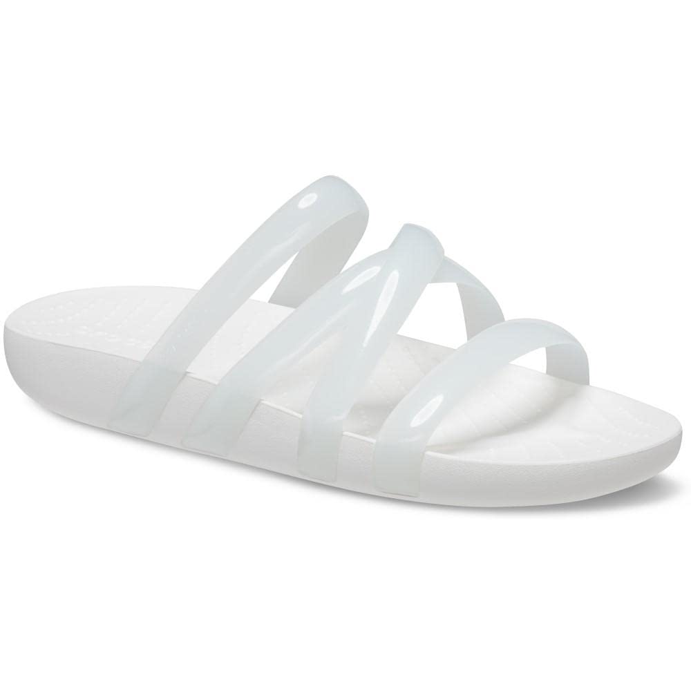 Crocs Women's Splash Strappy Sandals - Comfortable Waterproof Summer Slide Sandals for Beach, Pool, and Casual Wear