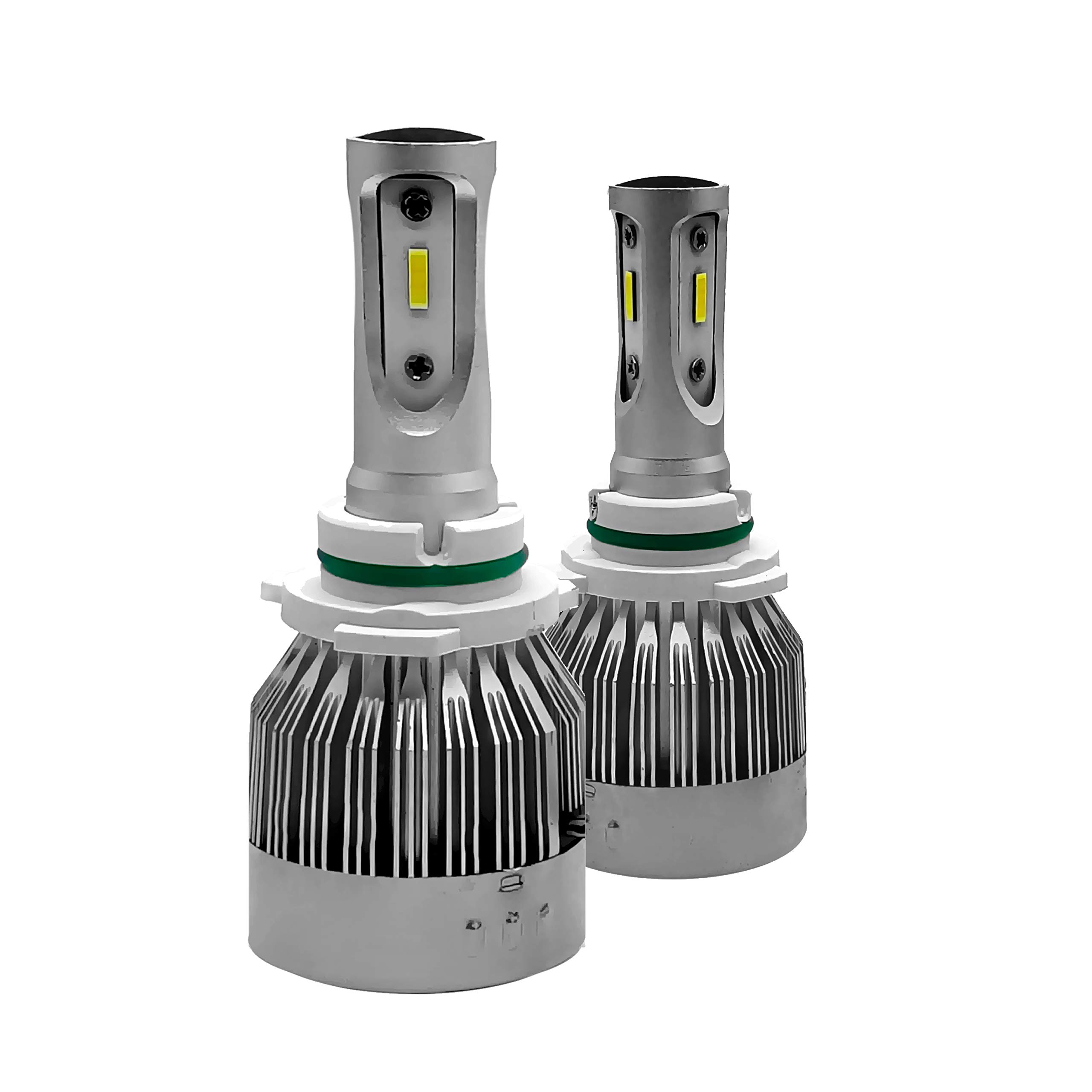Stark Industries 9006 APX Series 90W LED Headlight Conversion Kit - 6000K White Light - Perfect for Night Driving & Off-Road Vehicles