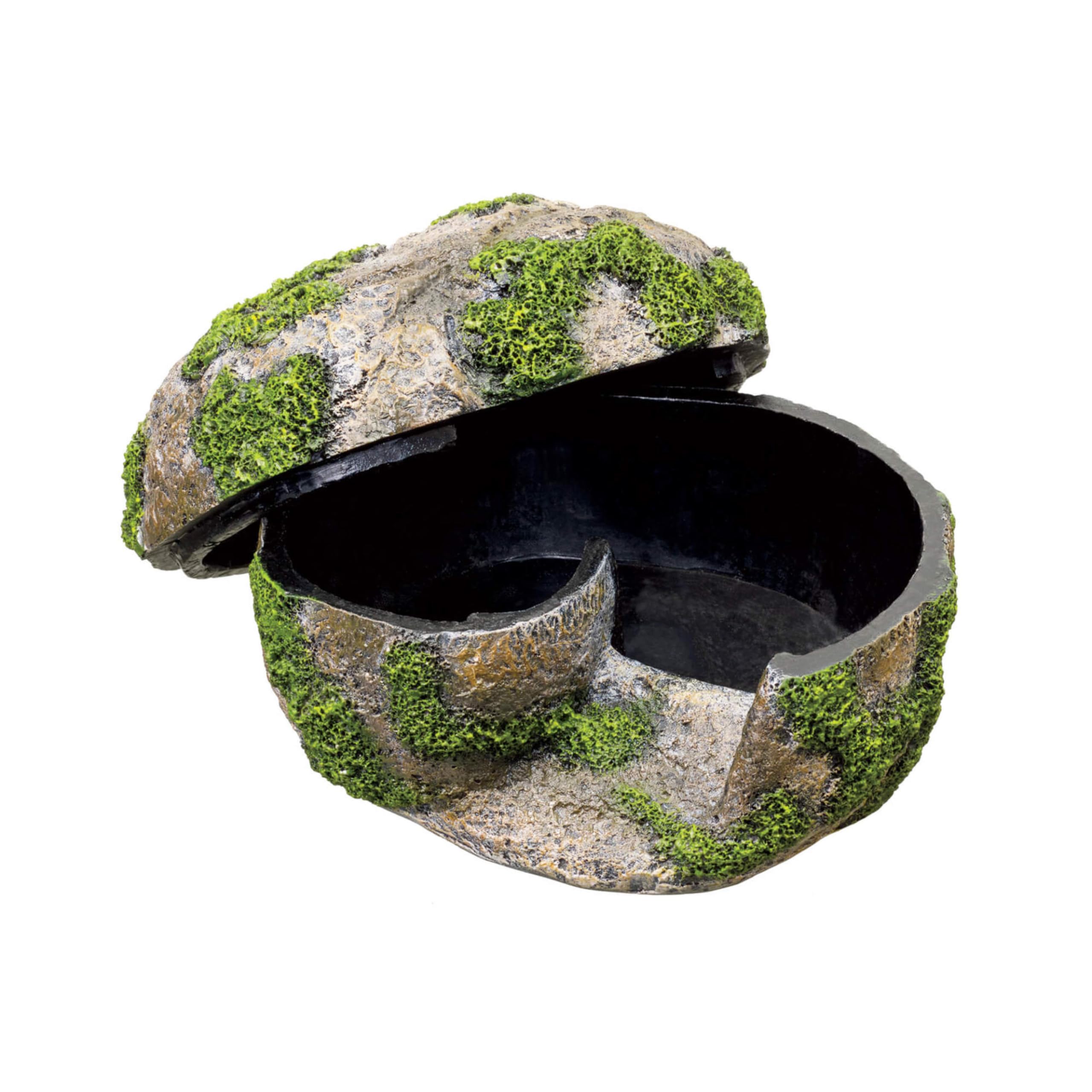 Zilla Pet Terrarium Rock Lair Hideout for Reptiles - Small Size Natural Decor for Lizards, Snakes & Geckos - Perfect for Desert & Tropical Habitat Setups