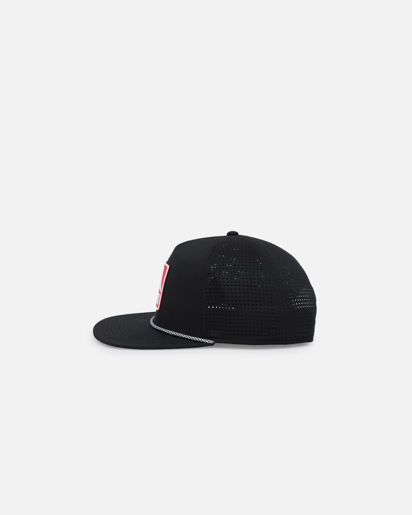 Buxton Pro Strapback Hat - Classic Black Adjustable Baseball Cap for Men & Women | Perfect for Outdoor Sports, Casual Wear & Sun Protection